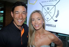 Nicola Wealth Management president David Sung, accompanied by his wife Tassan, sparkplugged the evening of fundraising with a match gift of $20,000. Photo: Fred Lee.