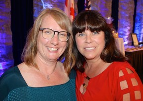 ASTTBC president Sarah Campden and CEO Theresa McCurry presided over the 2019 Technology Awards staged at the Pacific Gateway Hotel in Richmond. Photo: Fred Lee.