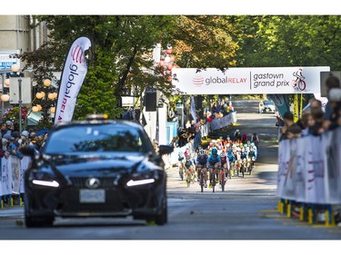 Women's race at 2019 Gastown Grand Prix,  More than 200 cyclists from 10 countries raced for the biggest criterium winning prize money in North America. Photo: Francis Georgian / Postmedia