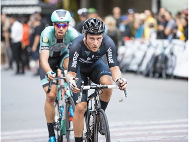 Men's race at 2019 Gastown Grand Prix,  More than 200 cyclists from 10 countries raced for the biggest criterium winning prize money in North America. Photo: Francis Georgian / Postmedia