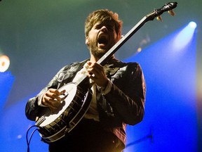 Winston Marshall of Mumford & Sons.