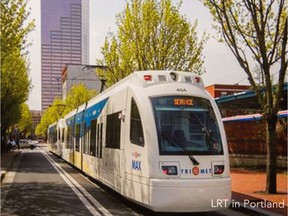 Proponents of light rail for the Fraser Valley cite successful examples in other cities, such as Portland, Ore.