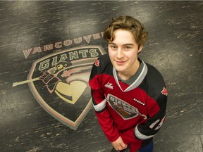 VANCOUVER, BC - July 10, 2019 - Vancouver Giants new player Cole Shepard at Ladner Leisure Centre in Ladner, BC, July 10, 2019. (Arlen Redekop / PNG staff photo) (story by Steve Ewen) [PNG Merlin Archive]