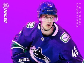 Vancouver Canucks sophomore centre and 2018-19 NHL Rookie of the Year Elias Pettersson is the face of EA Sports' NHL 20 hockey video game in Sweden.