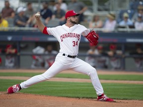 Adam Kloffenstein was a Nat Bailey Stadium staple with the Vancouver Canadians in 2019.