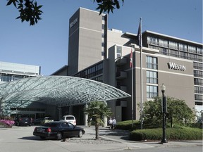 The Westin Bayshore Hotel in Vancouver in July 2015.