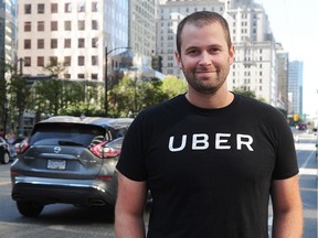 Uber's head of Western Canada Michael van Hemmen, in Vancouver. In a statement last Wednesday, the company said it hoped to apply to the Passenger Transportation Board for approval to operate in Metro Vancouver when the application period opens on Sept. 3.