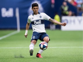 Fredy Montero of the Vancouver Whitecaps has become more of a playmaker than lethal striker this season for the struggling Whitecaps.