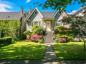 This home at 3235 West 12th Avenue in Vancouver sold for $2.3 million. For Sold (Bought) in Westcoast Homes. [PNG Merlin Archive]