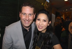 B.C. Food and Beverage CEO James Donaldson and Top Chef Canada judge Mijune Pak fronted the 12th annual Food and Beverage Awards at the Sheraton Wall Centre. Photo Fred Lee.