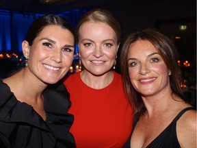 Karley Rice, Lee Rennison and Pippa Morgan chaired the record-setting $1.53 million Gift of Time Gala. Photo: Fred Lee.