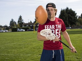 Ben McDonald, the quarterback for the South Delta Sun Devils, is also a standout lacrosse player. His skill in both sports hasn't gone unnoticed by university coaches, but McDonald just wants to focus on winning a high school football championship for now.