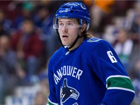 Brock Boeser and the Vancouver Canucks have been reunited.