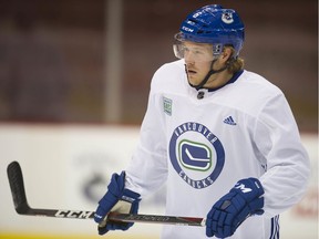 Vancouver Canucks winger Brock Boeser remains on the sidelines as he continues to negotiate a new contract with the NHL club.