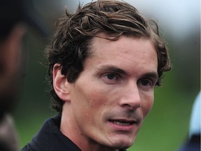 Loui Eriksson works out with some of his teammates last week at Rogers Arena.