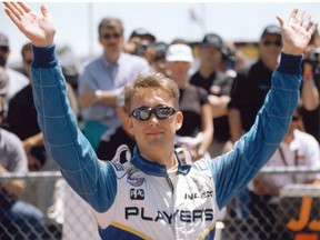 Maple Ridge racecar driver Greg Moore died in a crash at the California Speedway, on Oct. 31, 1999.