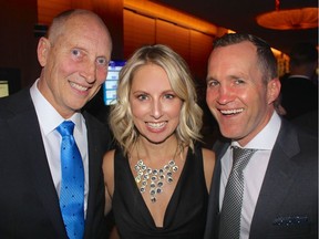 Ronald McDonald House CEO Richard Pass, gala chair Lindsay Turner and her partner Eamonn Duignan welcomed 400 guests to the 17th A Night to Dream Gala, presented by Beedie. Photo: Fred Lee.