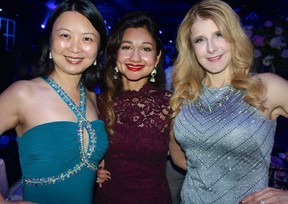 Committee member Lauren Liang invited her Clark Wilson LLP colleagues Lin Kishore and Andrea Raso to A Night to Dream. The law firm was among 17 event sponsors who generously supported the Ronald McDonald House’s marquee fundraiser. Photo: Fred Lee.
