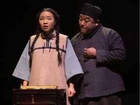 Jennifer Tong and Jovanni Sy star in China Doll, which runs until Oct. 26 at the Gateway Theatre in Richmond. Photo: Tim Matheson