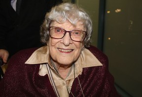 CARE GIVER: Care B.C. champion and client, 95-year old Helen Shore left a $50,000 tip at Care B.C.’s 10th annual charity dinner at Kirin Restaurant. Photo: Fred Lee.