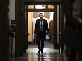 Former Liberal MP Stephen Fuhr arrives for a meeting of the committee on Parliament Hill in Ottawa on May 16, 2019. Fuhr lost his seat in Kelowna-Lake Country in the Oct. 21