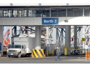 File photo of the Nanaimo Departure Bay Ferry terminal loading berth.