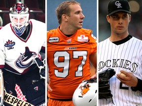 Former Vancouver Canucks goaltender Kirk McLean, B.C. Lions defensive lineman Brent Johnson and Major League Baseball pitcher Jeff Francis will be inducted into the B.C. Sports Hall of Fame next year.