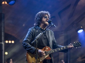 Jeff Lynne's Electric Light Orchestra's newest album is entitled From Out of Nowhere.