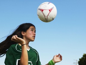 Heading of a soccer ball has been banned in the United States at the under-10 level, and heading practice is limited to just 30 minutes per week in the under-11 and under-12 age groups.