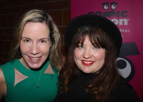 Ophthalmologist Dr. Briar Sexton and The Lazy Gourmet’s Shannon Boudreau were among the major donors who helped realize $100,000 for sight saving research. Photo: Fred Lee.