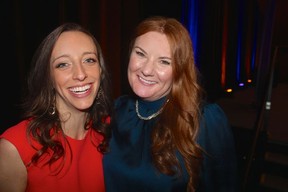 Ronald McDonald House B.C.’s Lana Mador and Family Services of the North Shore’s Lucy Isham-Turner chaired the 13th annual Giving Hearts Awards Luncheon in celebration of National Philanthropy Day. Photo: Fred Lee.