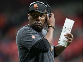 B.C. Lions head coach DeVone Claybrooks believes his CFL club has turned the corner and will be competitive next season. Who will be on that squad remains unclear.