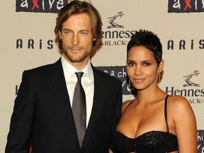 Model Gabriel Aubry and actress Halle Berry attend Keep A Child Alive's 6th Annual Black Ball at Hammerstein Ballroom on Oct. 15, 2009 in New York City. (Stephen Lovekin/Getty Images)