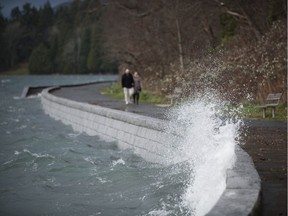 A wet and wild weekend is in the forecast for the North Shore and parts of Metro Vancouver.