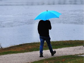 Environment Canada says things should start getting soggy late this afternoon.