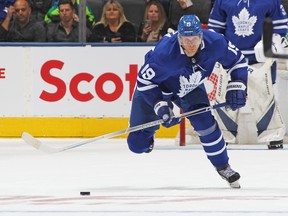 After being a healthy scratch most nights under the Mike Babcock regime, Maple Leafs’ Jason Spezza has found himself rejuvenated — and in the lineup — under new coach Sheldon Keefe. (GETTY IMAGES)