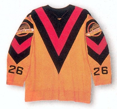 Canucks at 50: The birth of the 'Flying V' uniforms