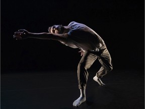 David Harvey is seen here in Out Interspace Dance Theatre's Bygones. Photo: David Raymond