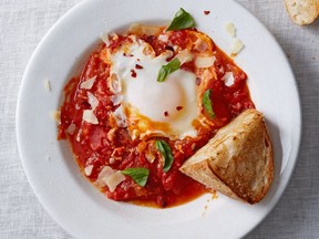 It's simple, hearty and versatile — Eggs Poached in Tomato Sauce is Mark Bittman's version of the Middle Eastern dish shakshuka.