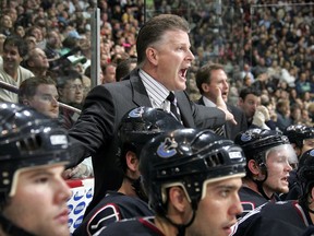 Marc Crawford was loud and proud in the 2005-06 season that led to his Canucks coaching demise.
