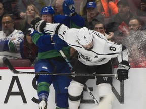 Drew Doughty will do anything to get a leg up on the opposition.