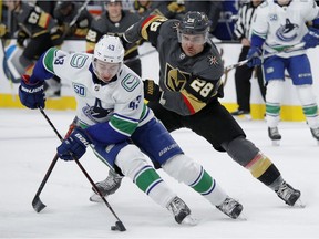 Just over a month ago it looked like Quinn Hughes and the young Canucks might race out ahead of other playoff contenders, but they're just 7-11-1 since.