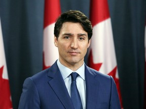 Prime Minister Justin Trudeau holds a news conference to address the SNC-Lavalin controversy on March 7, 2019 in Ottawa.