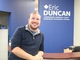 Eric Duncan at his campaign headquarters in Cornwall the day after being elected MP in Stormont-Dundas-South Glengarry. Alan S. Hale/Postmedia Network