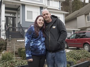 Derek Harrison and daughter Emily. Harrison lost his rental home earlier this summer in a house fire that killed his neighbour in the unit upstairs.