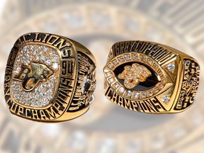 Former B.C. Lion Cory Mantyke is missing his two Grey Cup rings — from the 1994 and 2000 championship teams — after they were mistakenly given to charity with some donated goods.