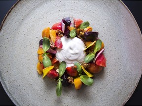 Botanist's Beet salad.