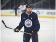 Oilers forward, Zack Kassian practiced on January 13, 2020,before his telephone hearing with the NHL about a fight he had in Calgary over the weekend with Matthew Tkachuk.