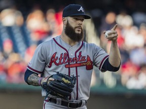 Former Astros pitcher Dallas Keuchel, seen here with the Braves last season, publicly apologized Friday for his former team's sign stealing scandal.