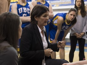 UBC women's basketball coach Deb Huband is close to setting the all-time Canada West wins mark.